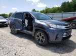 2019 Toyota Highlander Le Blue vin: 5TDZZRFH6KS303170