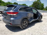 2019 Toyota Highlander Le Blue vin: 5TDZZRFH6KS303170