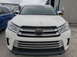 2019 Toyota Highlander Le White vin: 5TDZZRFH9KS303163