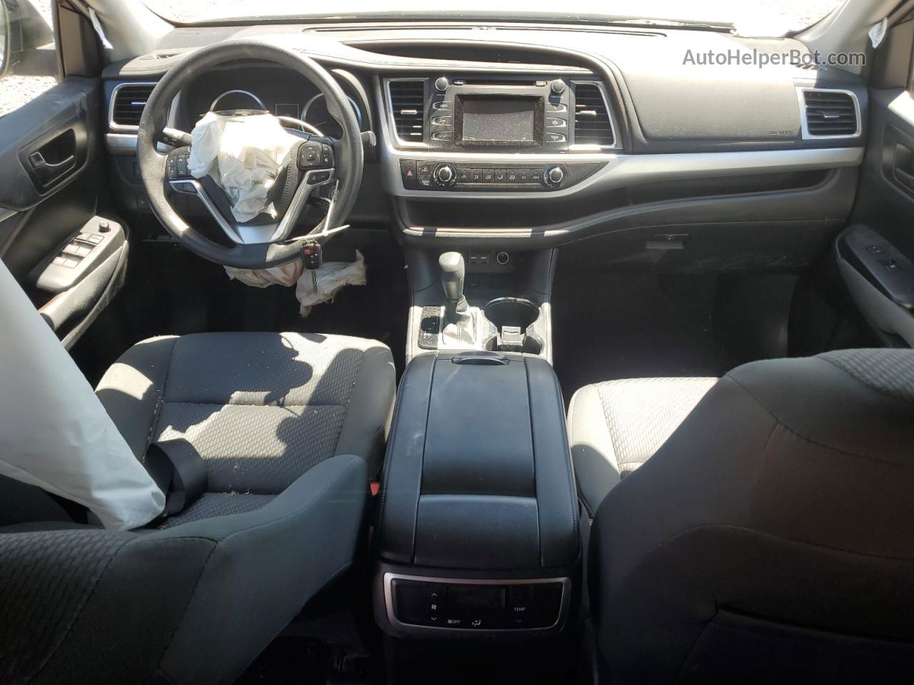 2019 Toyota Highlander Le Белый vin: 5TDZZRFHXKS312731