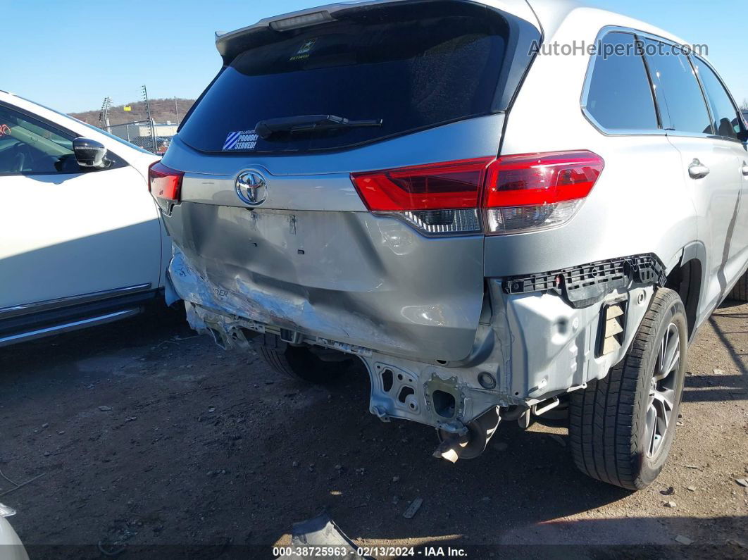 2019 Toyota Highlander Le Silver vin: 5TDZZRFHXKS313412