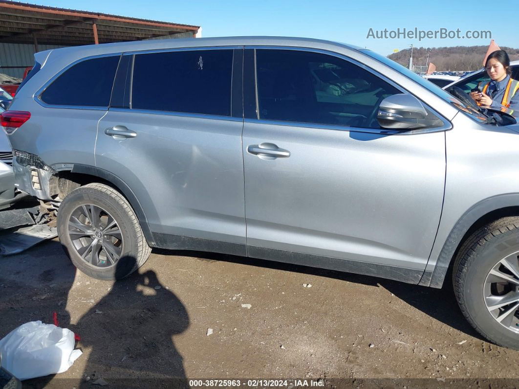 2019 Toyota Highlander Le Silver vin: 5TDZZRFHXKS313412