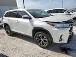 2019 Toyota Highlander Le White vin: 5TDZZRFHXKS360956