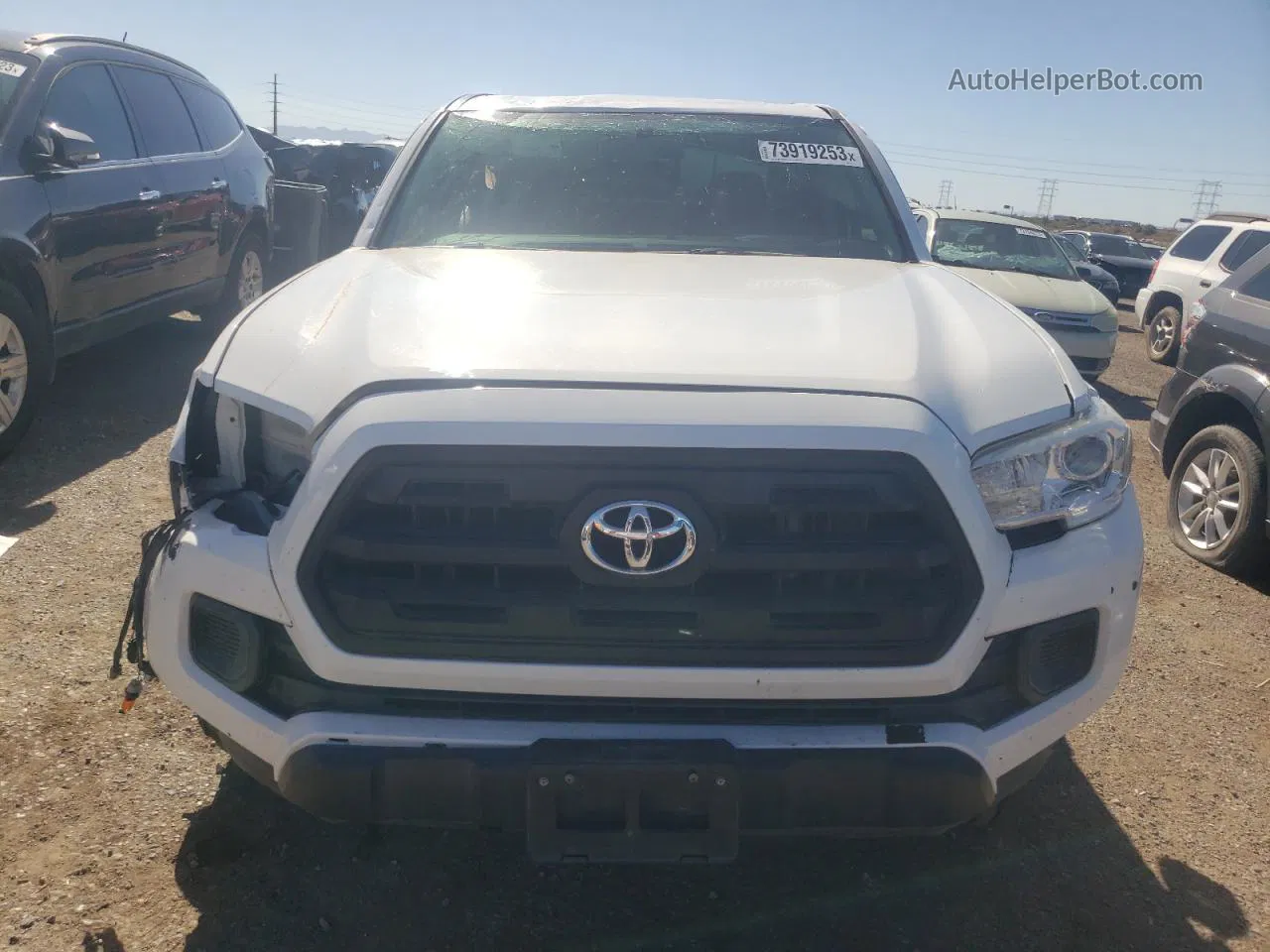 2017 Toyota Tacoma Double Cab White vin: 5TFAX5GN0HX101122