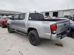 2019 Toyota Tacoma Double Cab Silver vin: 5TFAX5GN0KX141546