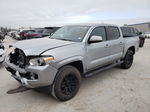 2019 Toyota Tacoma Double Cab Серебряный vin: 5TFAX5GN0KX141546