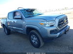 2019 Toyota Tacoma Sr Silver vin: 5TFAX5GN0KX158136