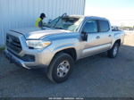 2019 Toyota Tacoma Sr Silver vin: 5TFAX5GN0KX158136