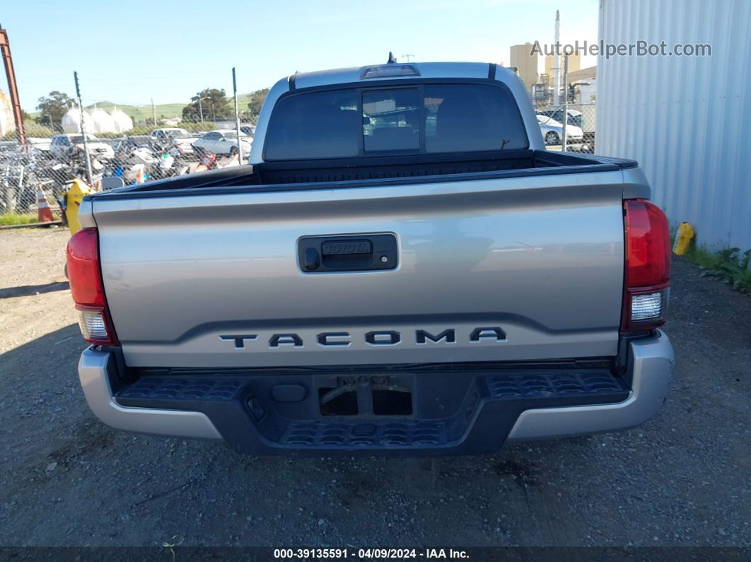 2019 Toyota Tacoma Sr Silver vin: 5TFAX5GN0KX158136