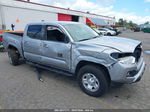 2020 Toyota Tacoma Sr5 Silver vin: 5TFAX5GN0LX186424