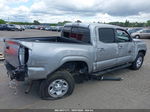 2020 Toyota Tacoma Sr5 Silver vin: 5TFAX5GN0LX186424