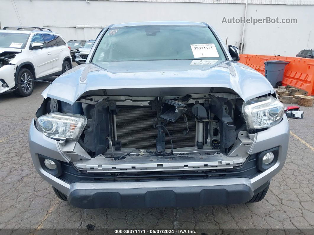 2020 Toyota Tacoma Sr5 Серебряный vin: 5TFAX5GN0LX186424