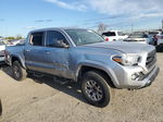 2017 Toyota Tacoma Double Cab Silver vin: 5TFAX5GN2HX095338