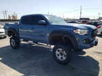 2019 Toyota Tacoma Double Cab Blue vin: 5TFAX5GN2KX135246