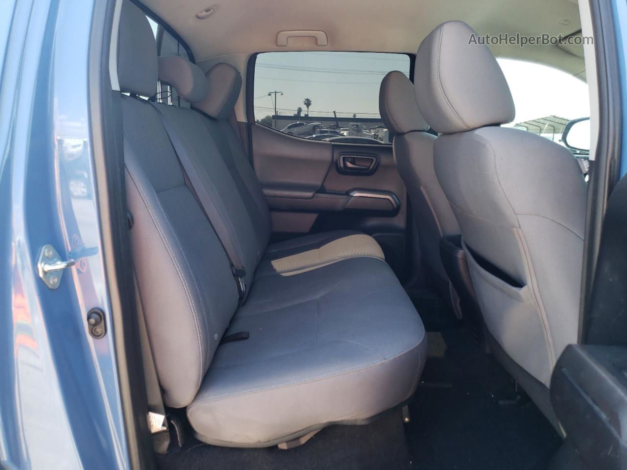 2019 Toyota Tacoma Double Cab Blue vin: 5TFAX5GN2KX135246