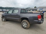 2017 Toyota Tacoma Double Cab Gray vin: 5TFAX5GN3HX098328