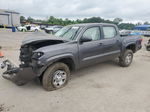 2017 Toyota Tacoma Double Cab Gray vin: 5TFAX5GN3HX098328