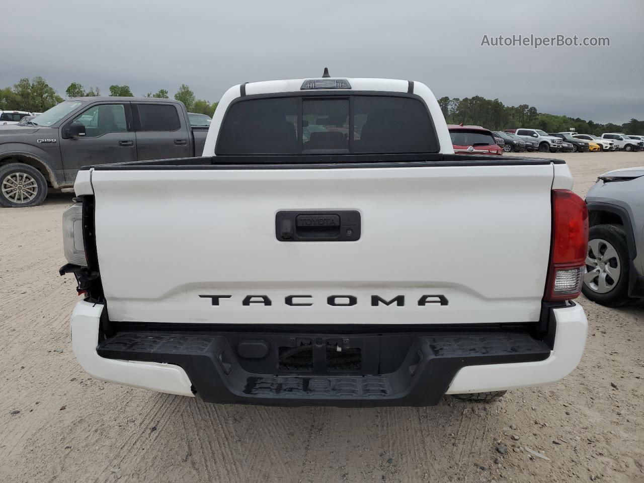 2021 Toyota Tacoma Double Cab White vin: 5TFAX5GN3MX189383