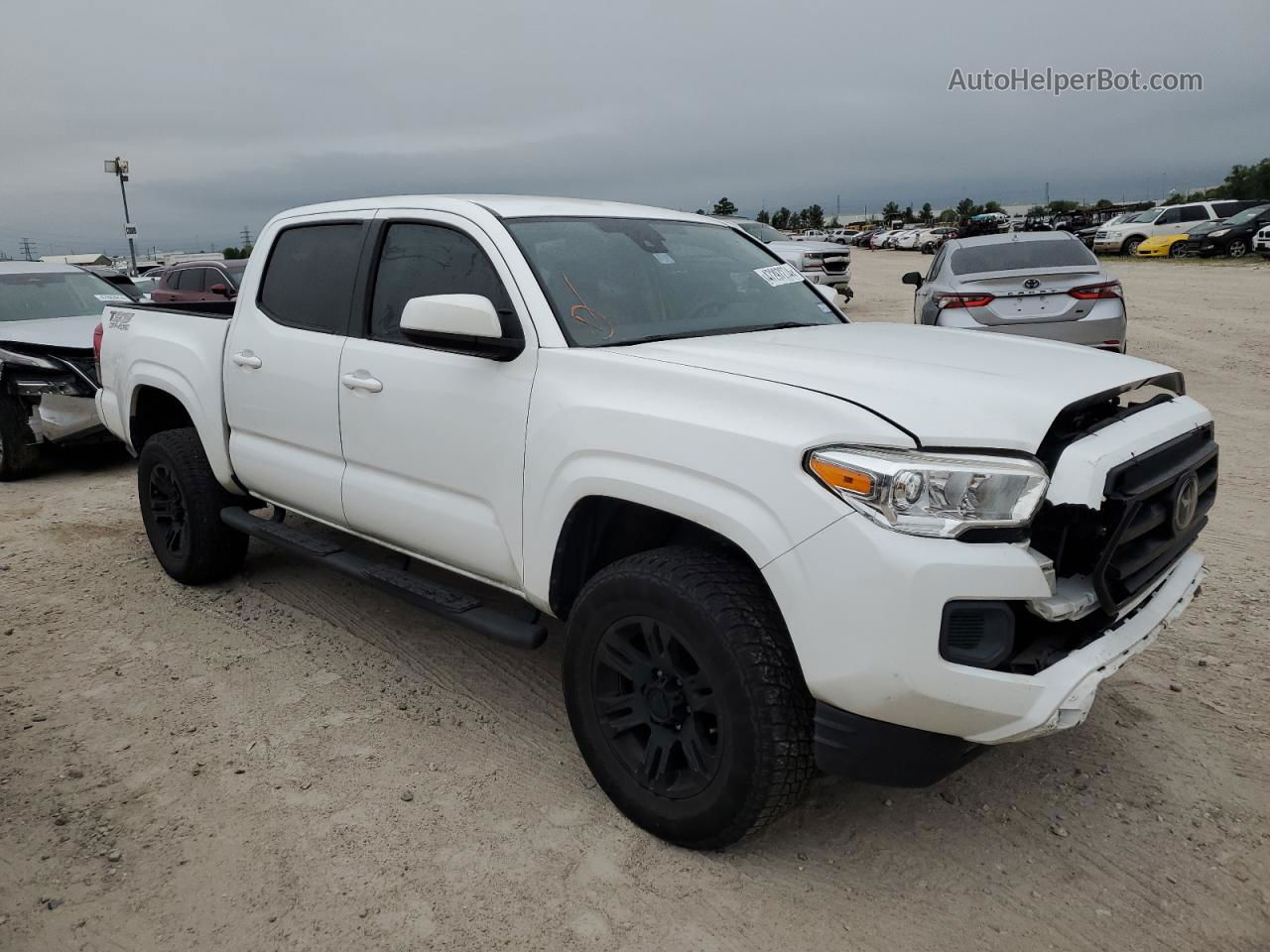 2021 Toyota Tacoma Double Cab White vin: 5TFAX5GN3MX189383