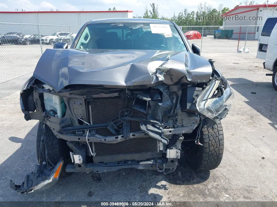 2017 Toyota Tacoma Sr Gray vin: 5TFAX5GN4HX098743