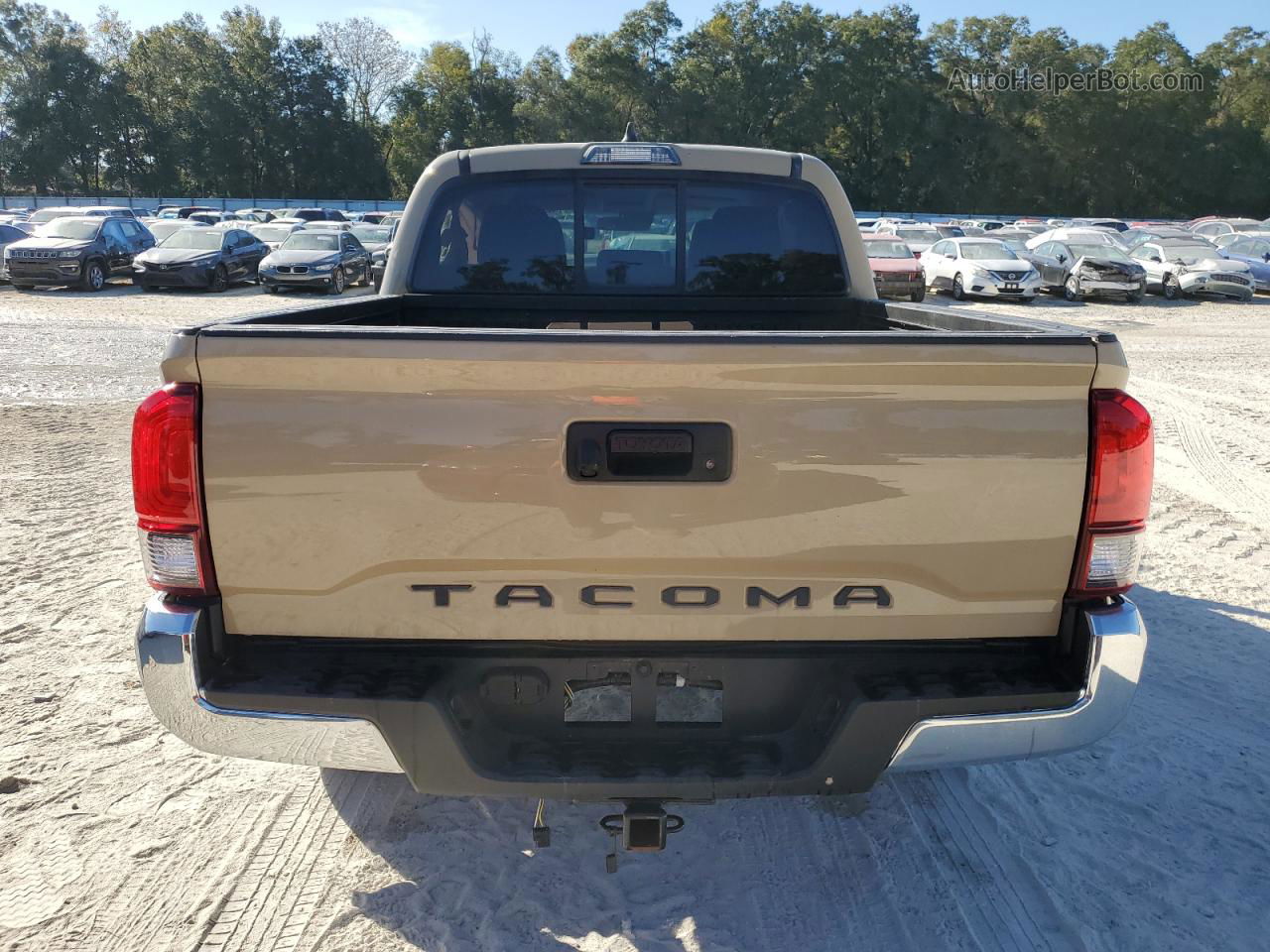 2020 Toyota Tacoma Double Cab Tan vin: 5TFAX5GN4LX176589