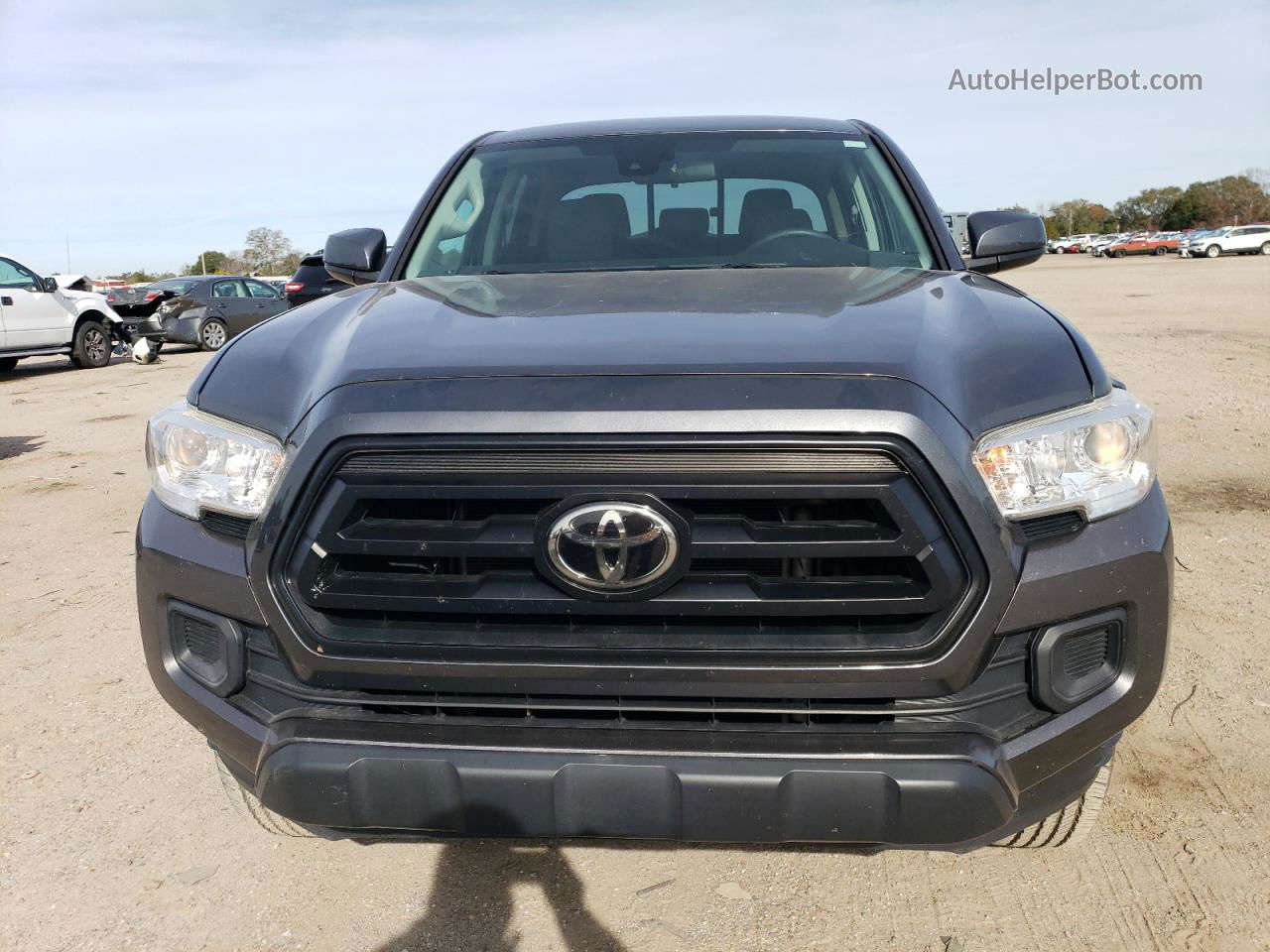 2020 Toyota Tacoma Double Cab Gray vin: 5TFAX5GN4LX176916