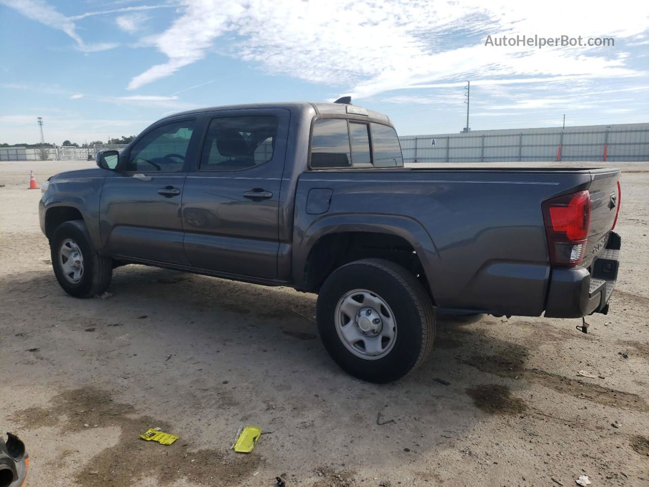 2020 Toyota Tacoma Double Cab Gray vin: 5TFAX5GN4LX183803