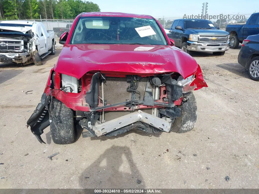 2021 Toyota Tacoma Sr Red vin: 5TFAX5GN4MX193958