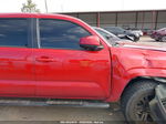 2021 Toyota Tacoma Sr Red vin: 5TFAX5GN4MX193958