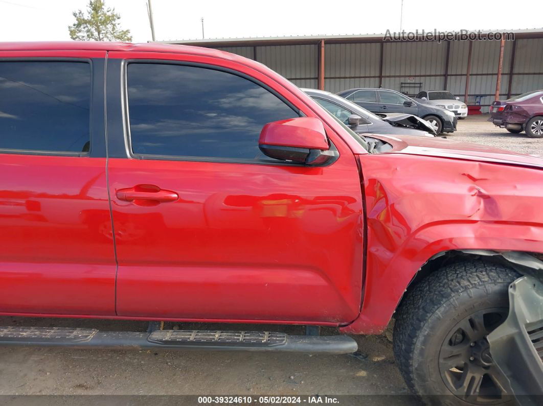 2021 Toyota Tacoma Sr Красный vin: 5TFAX5GN4MX193958