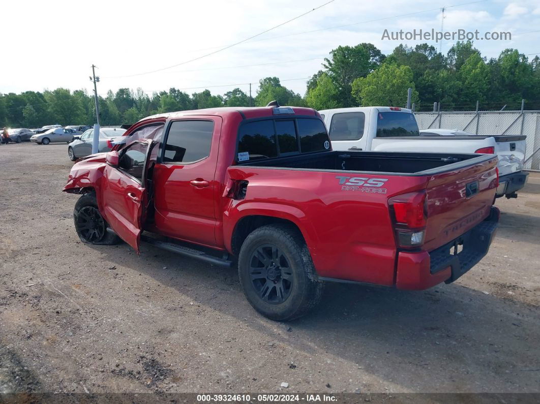 2021 Toyota Tacoma Sr Red vin: 5TFAX5GN4MX193958