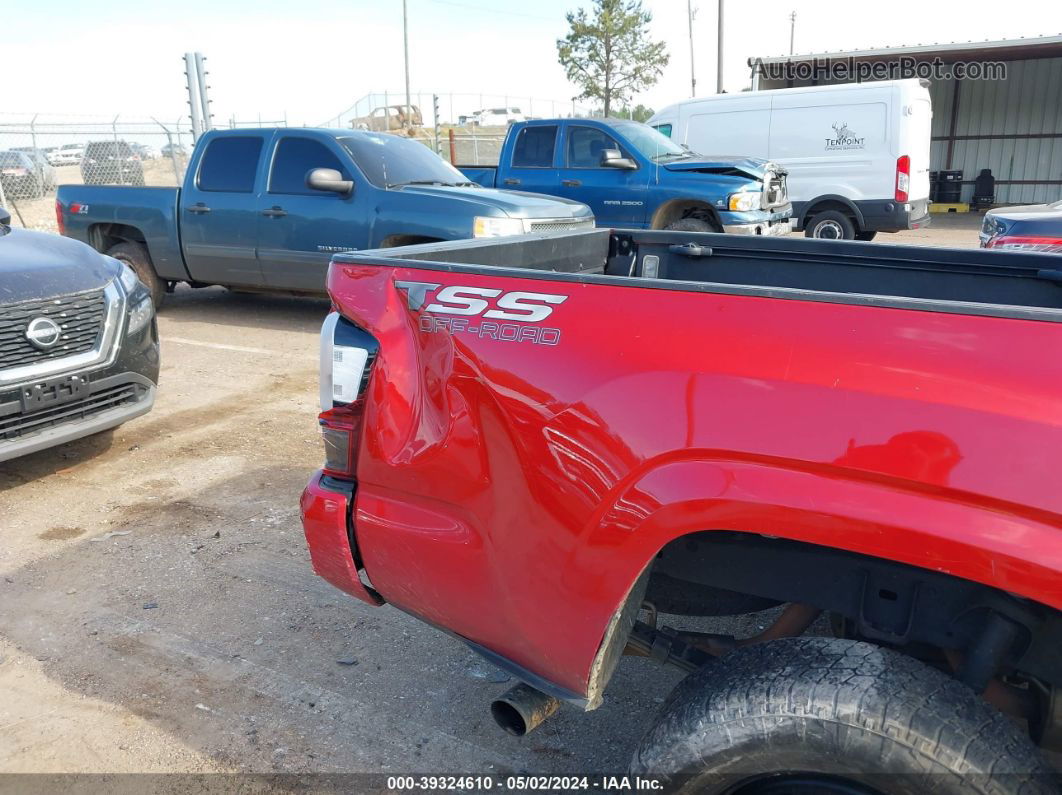 2021 Toyota Tacoma Sr Red vin: 5TFAX5GN4MX193958