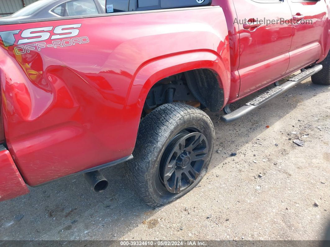 2021 Toyota Tacoma Sr Красный vin: 5TFAX5GN4MX193958