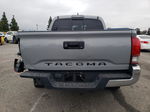 2019 Toyota Tacoma Double Cab Gray vin: 5TFAX5GN6KX148100