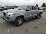 2019 Toyota Tacoma Double Cab Gray vin: 5TFAX5GN6KX148100