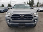 2019 Toyota Tacoma Double Cab Gray vin: 5TFAX5GN6KX148100