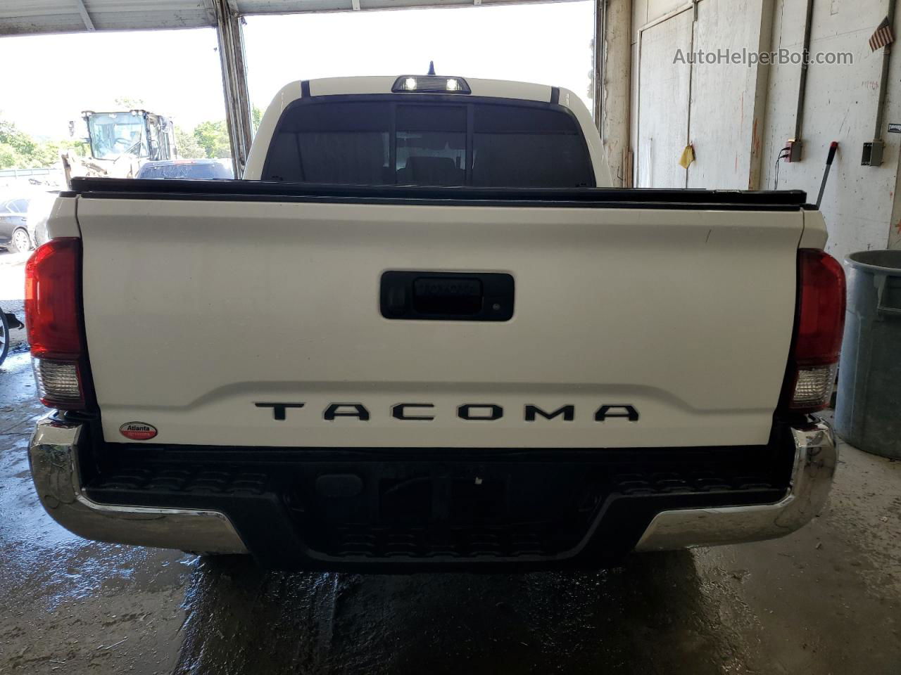 2019 Toyota Tacoma Double Cab White vin: 5TFAX5GN6KX148131