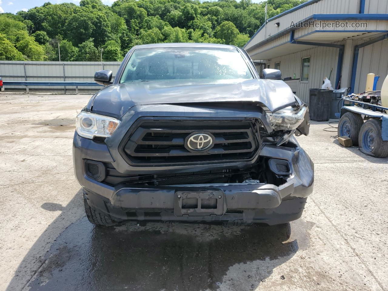 2020 Toyota Tacoma Double Cab Charcoal vin: 5TFAX5GN6LX180918