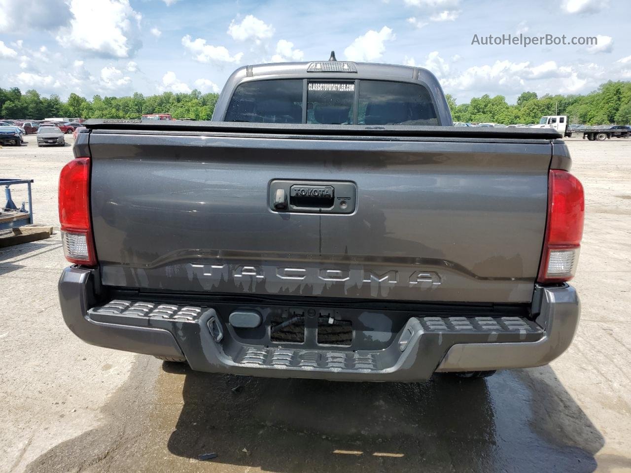 2020 Toyota Tacoma Double Cab Charcoal vin: 5TFAX5GN6LX180918