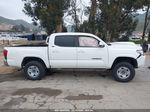 2019 Toyota Tacoma Sr5 White vin: 5TFAX5GN7KX146145