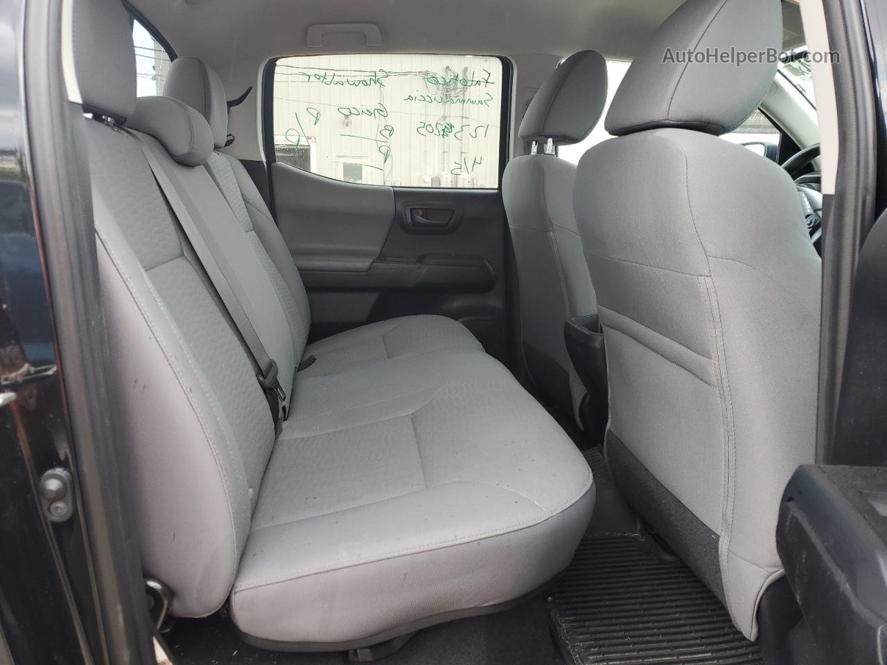 2019 Toyota Tacoma Double Cab Черный vin: 5TFAX5GN7KX159980