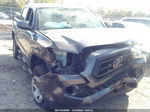 2021 Toyota Tacoma Sr Gray vin: 5TFAX5GN7MX191668