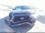 2021 Toyota Tacoma Sr Gray vin: 5TFAX5GN7MX191668