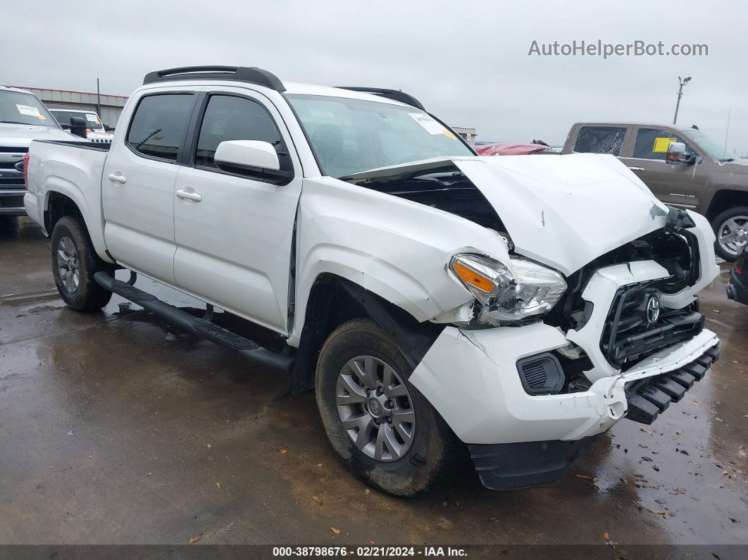 2017 Toyota Tacoma Sr Белый vin: 5TFAX5GN8HX089771