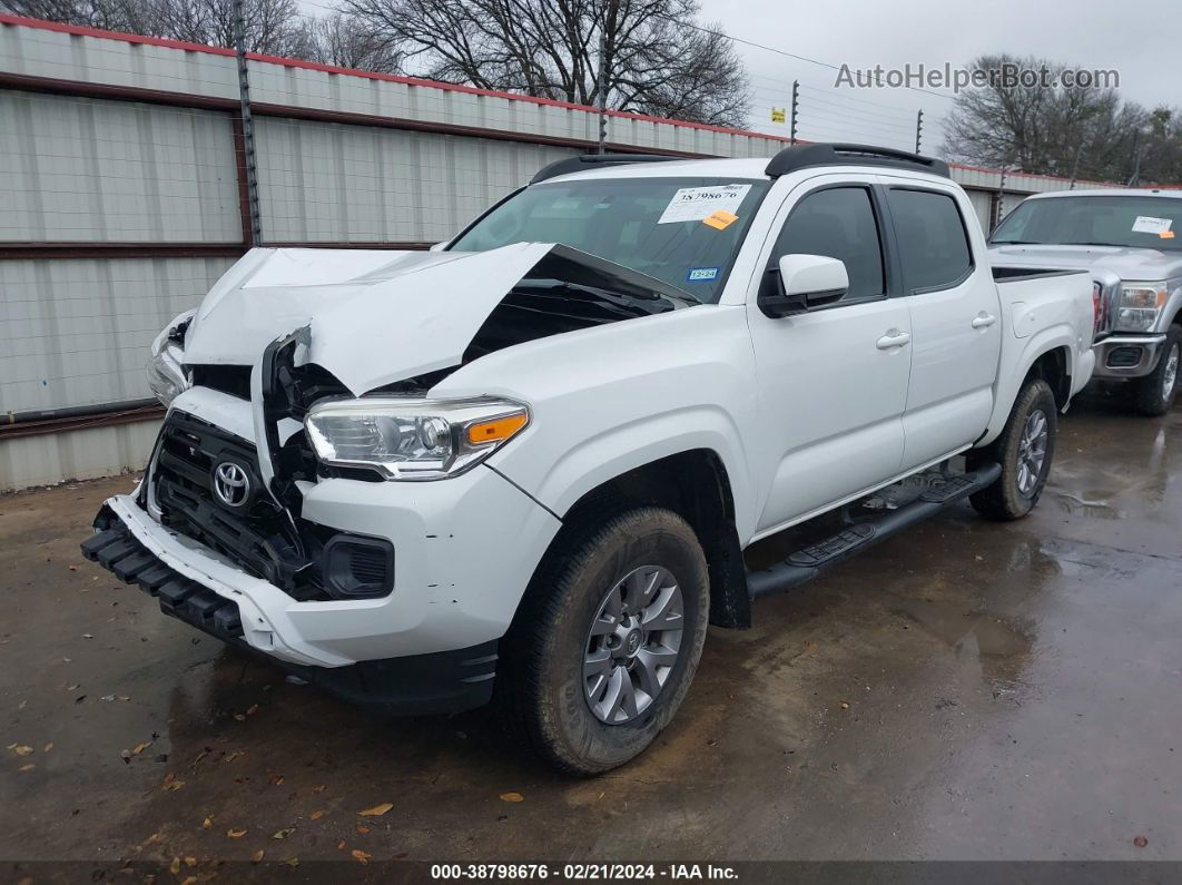 2017 Toyota Tacoma Sr White vin: 5TFAX5GN8HX089771