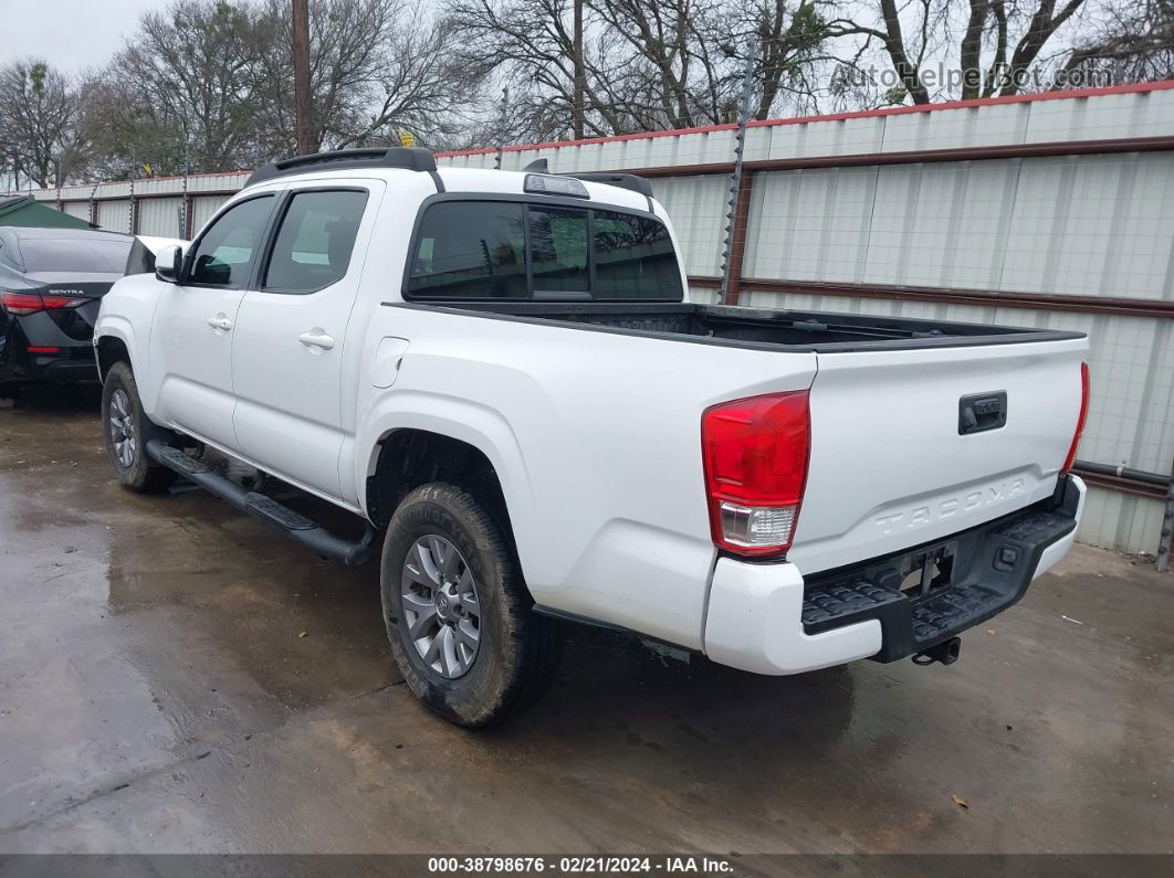 2017 Toyota Tacoma Sr White vin: 5TFAX5GN8HX089771