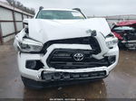 2017 Toyota Tacoma Sr White vin: 5TFAX5GN8HX089771