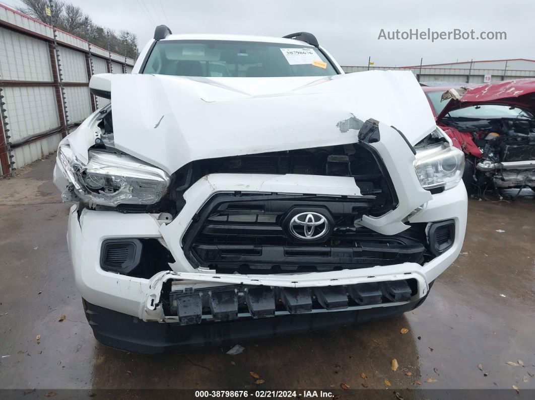 2017 Toyota Tacoma Sr Белый vin: 5TFAX5GN8HX089771