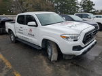 2020 Toyota Tacoma Double Cab White vin: 5TFAX5GN8LX166843