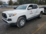 2020 Toyota Tacoma Double Cab White vin: 5TFAX5GN8LX166843